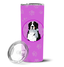 Load image into Gallery viewer, Bernese Mountain Dog #3 Stainless Steel 20 oz Skinny Tumbler