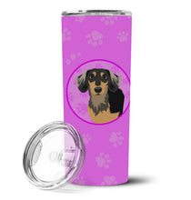 Load image into Gallery viewer, Chihuahua Black and Tan #4 Stainless Steel 20 oz Skinny Tumbler