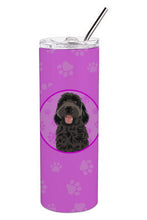 Load image into Gallery viewer, Doodle Black #1 Stainless Steel 20 oz Skinny Tumbler