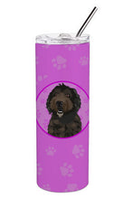 Load image into Gallery viewer, Doodle Chocolate #1 Stainless Steel 20 oz Skinny Tumbler
