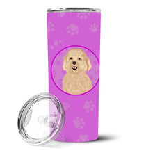 Load image into Gallery viewer, Doodle Fawn #1 Stainless Steel 20 oz Skinny Tumbler