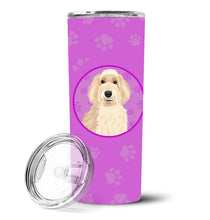 Load image into Gallery viewer, Doodle Fawn #2 Stainless Steel 20 oz Skinny Tumbler