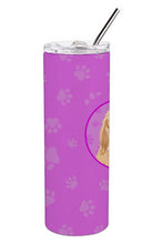 Load image into Gallery viewer, Doodle Fawn #3 Stainless Steel 20 oz Skinny Tumbler
