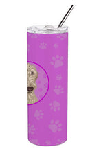 Load image into Gallery viewer, Doodle Fawn #4 Stainless Steel 20 oz Skinny Tumbler
