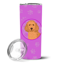 Load image into Gallery viewer, Doodle Red #1 Stainless Steel 20 oz Skinny Tumbler