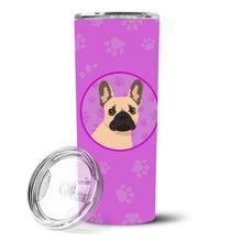 Load image into Gallery viewer, French Bulldog Fawn #1 Stainless Steel 20 oz Skinny Tumbler