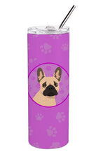 Load image into Gallery viewer, French Bulldog Fawn #1 Stainless Steel 20 oz Skinny Tumbler