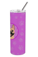Load image into Gallery viewer, French Bulldog Fawn #2 Stainless Steel 20 oz Skinny Tumbler