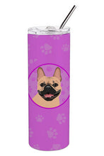 Load image into Gallery viewer, French Bulldog Fawn #2 Stainless Steel 20 oz Skinny Tumbler
