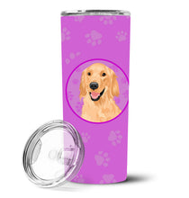 Load image into Gallery viewer, Golden Retriever Gold #1 Stainless Steel 20 oz Skinny Tumbler