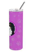 Load image into Gallery viewer, Cavalier King Charles Spaniel Tricolor #1 Stainless Steel 20 oz Skinny Tumbler
