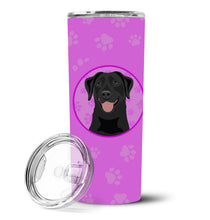 Load image into Gallery viewer, Labrador Retriever Black #1 Stainless Steel 20 oz Skinny Tumbler