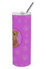 Load image into Gallery viewer, Labrador Retriever Red Stainless Steel 20 oz Skinny Tumbler