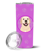 Load image into Gallery viewer, Labrador Retriever Yellow #2 Stainless Steel 20 oz Skinny Tumbler