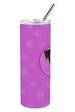 Load image into Gallery viewer, Pit Bull Black #1 Stainless Steel 20 oz Skinny Tumbler