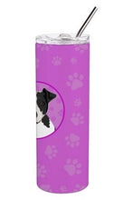 Load image into Gallery viewer, Pit Bull Black #2 Stainless Steel 20 oz Skinny Tumbler