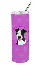 Load image into Gallery viewer, Pit Bull Black #2 Stainless Steel 20 oz Skinny Tumbler