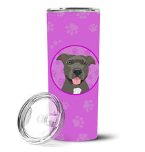 Load image into Gallery viewer, Pit Bull Blue #3 Stainless Steel 20 oz Skinny Tumbler