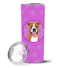 Load image into Gallery viewer, Pit Bull Fawn #2 Stainless Steel 20 oz Skinny Tumbler