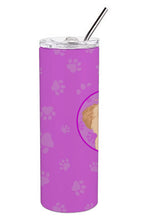 Load image into Gallery viewer, Shih-Tzu Gold #1 Stainless Steel 20 oz Skinny Tumbler