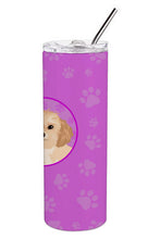 Load image into Gallery viewer, Shih-Tzu Gold #1 Stainless Steel 20 oz Skinny Tumbler