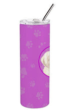 Load image into Gallery viewer, Shih-Tzu Gold #4 Stainless Steel 20 oz Skinny Tumbler