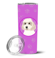 Load image into Gallery viewer, Shih-Tzu Gold #7 Stainless Steel 20 oz Skinny Tumbler