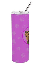Load image into Gallery viewer, Yorkie Chocolate #1 Stainless Steel 20 oz Skinny Tumbler