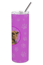Load image into Gallery viewer, Yorkie Chocolate #1 Stainless Steel 20 oz Skinny Tumbler