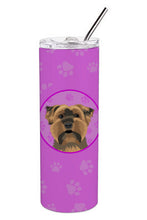 Load image into Gallery viewer, Yorkie Chocolate #1 Stainless Steel 20 oz Skinny Tumbler