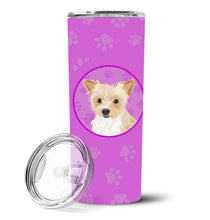 Load image into Gallery viewer, Yorkie Stainless Steel 20 oz Skinny Tumbler