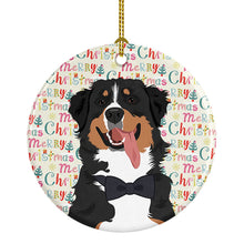 Load image into Gallery viewer, Bernese Mountain Dog #1 Christmas Ceramic Ornament