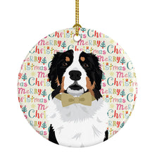 Load image into Gallery viewer, Bernese Mountain Dog #2 Christmas Ceramic Ornament