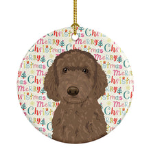Load image into Gallery viewer, Doodle Chocolate #2 Christmas Ceramic Ornament