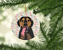 Load image into Gallery viewer, Rottweiler Black and Tan #4 Christmas Ceramic Ornament
