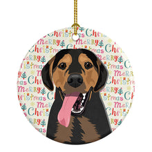 Load image into Gallery viewer, Rottweiler Black and Tan #4 Christmas Ceramic Ornament