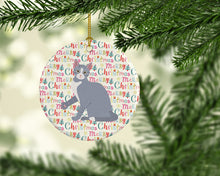 Load image into Gallery viewer, American Polydactyl #2 Cat Christmas Ceramic Ornament