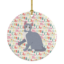 Load image into Gallery viewer, American Polydactyl #2 Cat Christmas Ceramic Ornament
