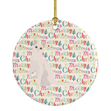 Load image into Gallery viewer, Burmilla #1 Cat Christmas Ceramic Ornament