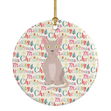 Load image into Gallery viewer, Minskin Cat Christmas Ceramic Ornament