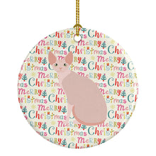 Load image into Gallery viewer, Sphynx #2 Cat Christmas Ceramic Ornament