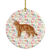 Load image into Gallery viewer, American Wirehair #2 Cat Christmas Ceramic Ornament