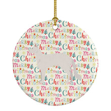 Load image into Gallery viewer, Balinese #2 Cat Christmas Ceramic Ornament