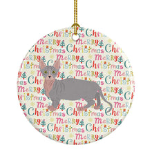 Load image into Gallery viewer, Bambino #1 Cat Christmas Ceramic Ornament