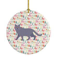 Load image into Gallery viewer, British Shorthair #1 Cat Christmas Ceramic Ornament