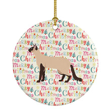 Load image into Gallery viewer, Colorpoint Longhair #3 Cat Christmas Ceramic Ornament