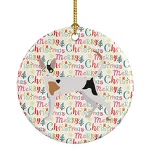Load image into Gallery viewer, Cornish Rex Cat Christmas Ceramic Ornament