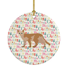 Load image into Gallery viewer, Devon Rex #3 Cat Christmas Ceramic Ornament