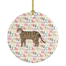 Load image into Gallery viewer, Dragon Li #2 Cat Christmas Ceramic Ornament