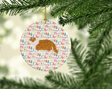 Load image into Gallery viewer, Exotic Shorthair #1 Cat Christmas Ceramic Ornament